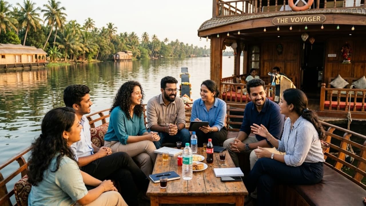 Kerala Backwater Corporate Retreat by AltairClub